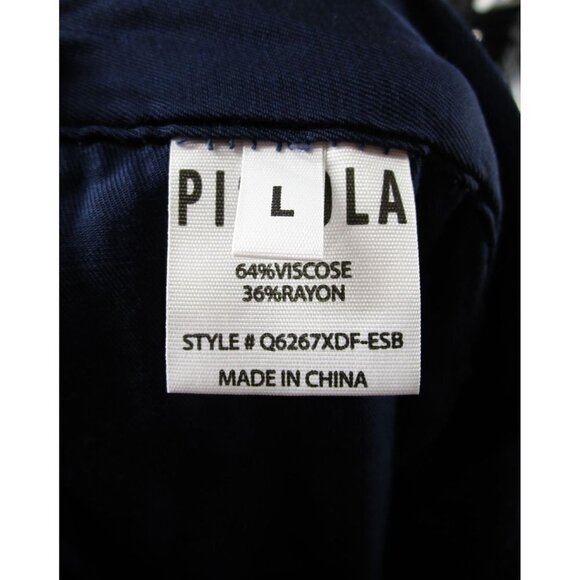 Pistola LA Eleanor Blue Pull On Business Casual Trouser Pants Womens Large 12-14 - Picture 10 of 10